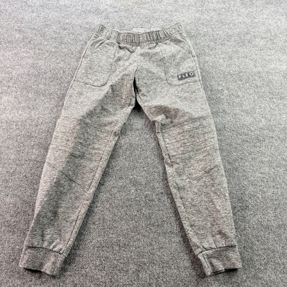 FLEO Joggers Athletic Sweatpants Heather Grey Training Pants Size M Womens
